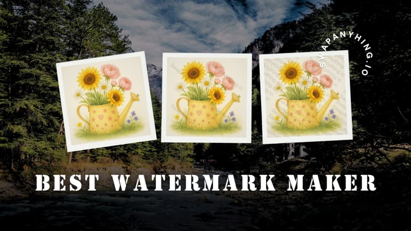 Top 5 Best Watermark Maker Tools in 2025 (Free & Easy!)