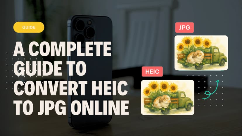 A Complete Guide to Convert HEIC to JPG Online