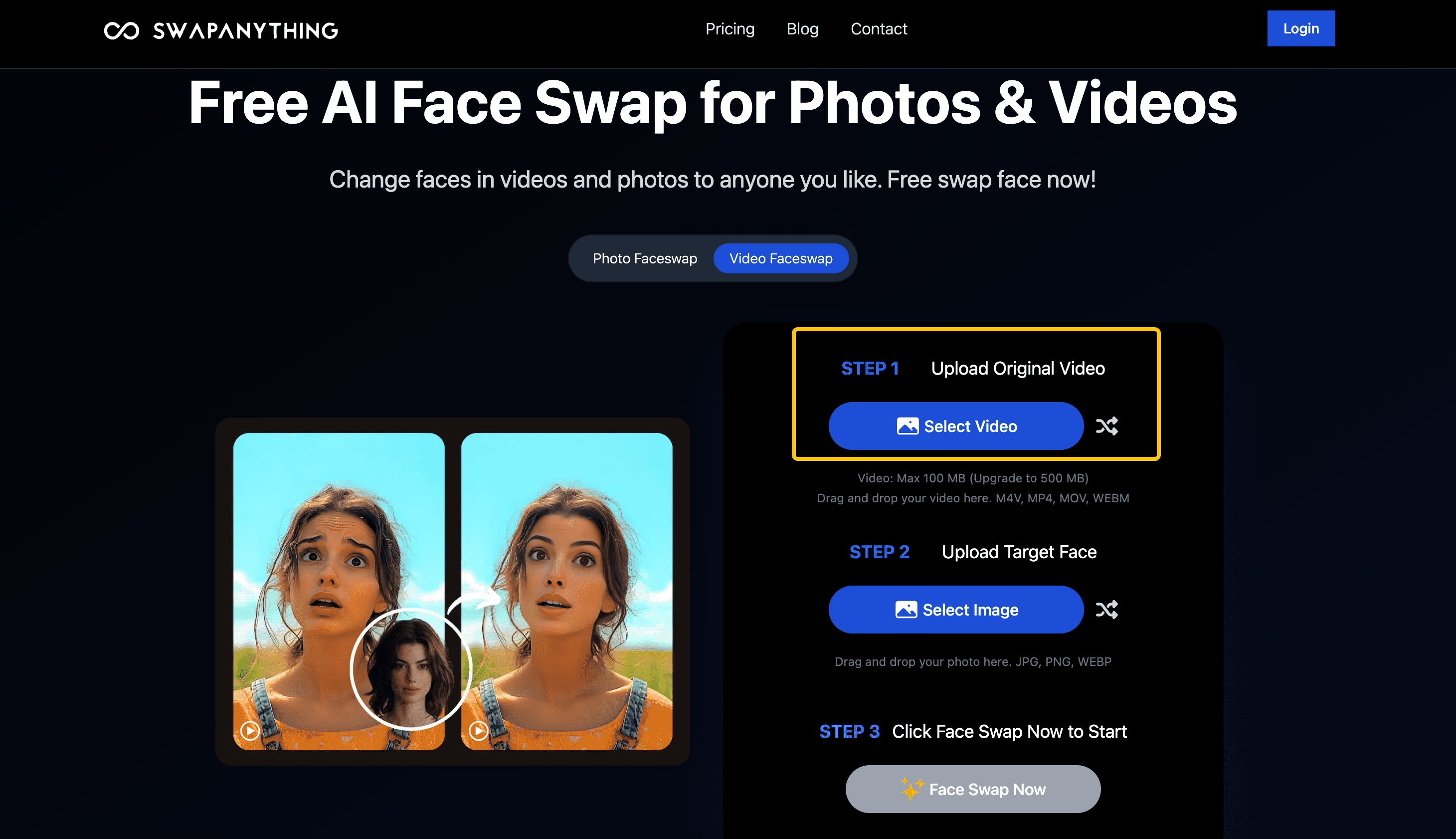 step-one-upload-the-video-guide-to-create-face-swap-videos