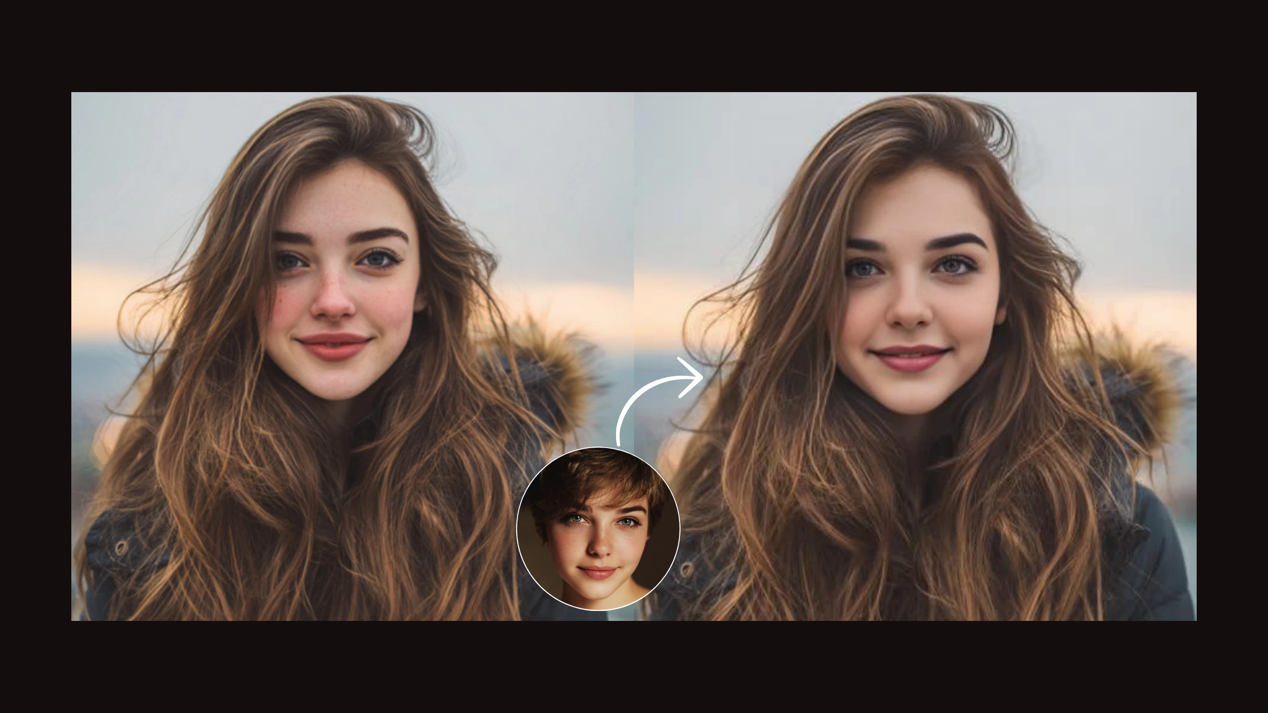 Generating and previewing face-swapped GIF