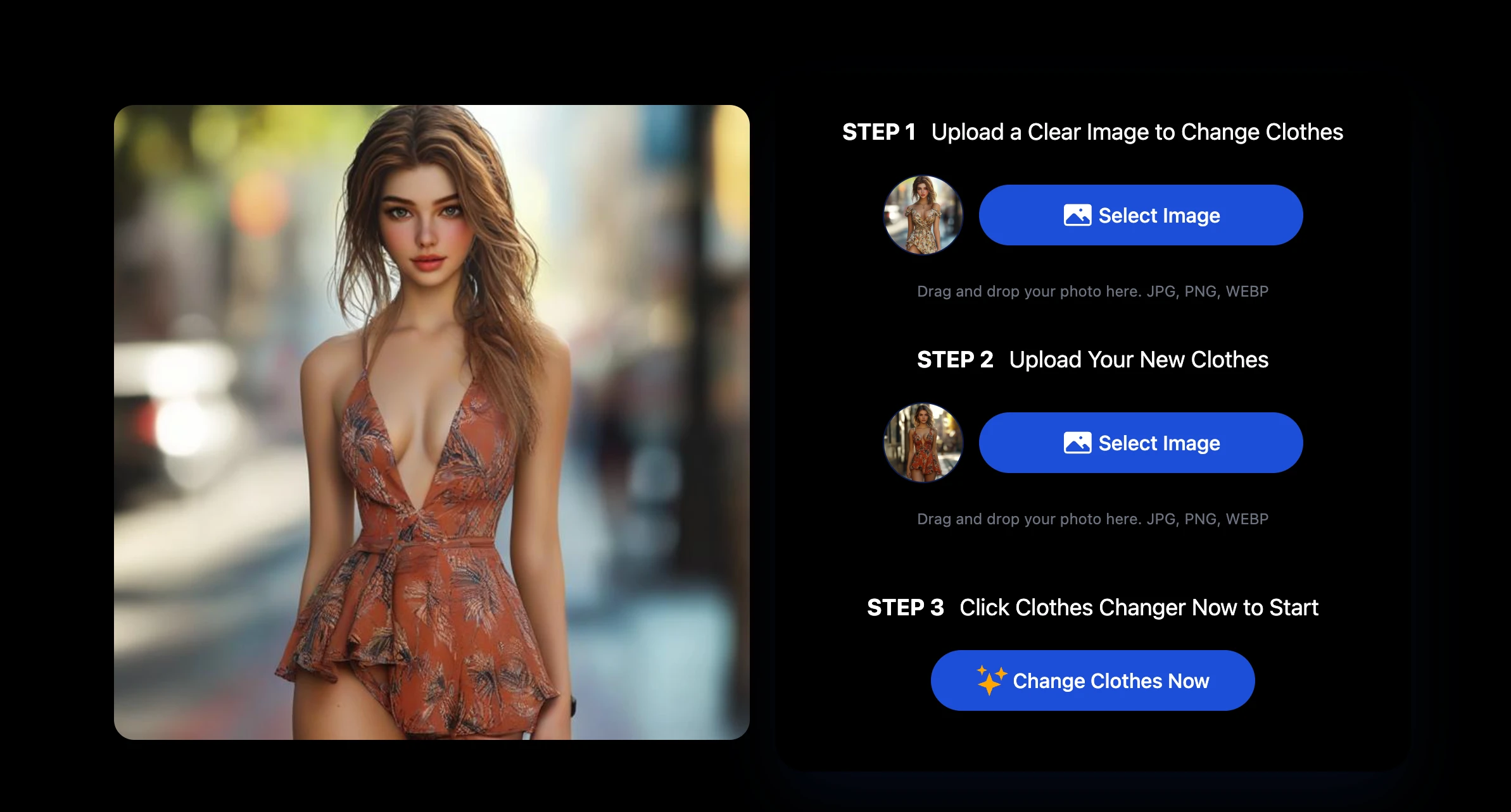 Step 4 AI generates look