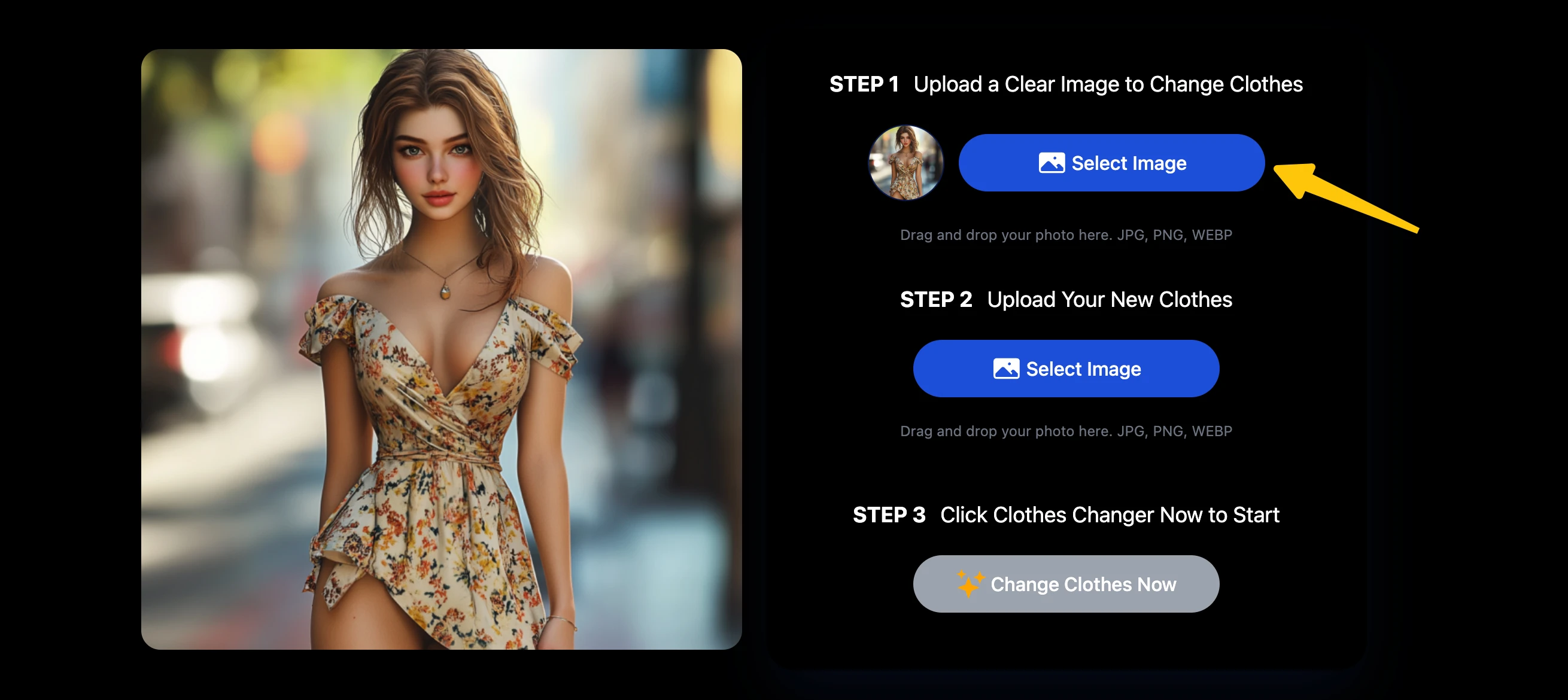 Step 2 upload your photo