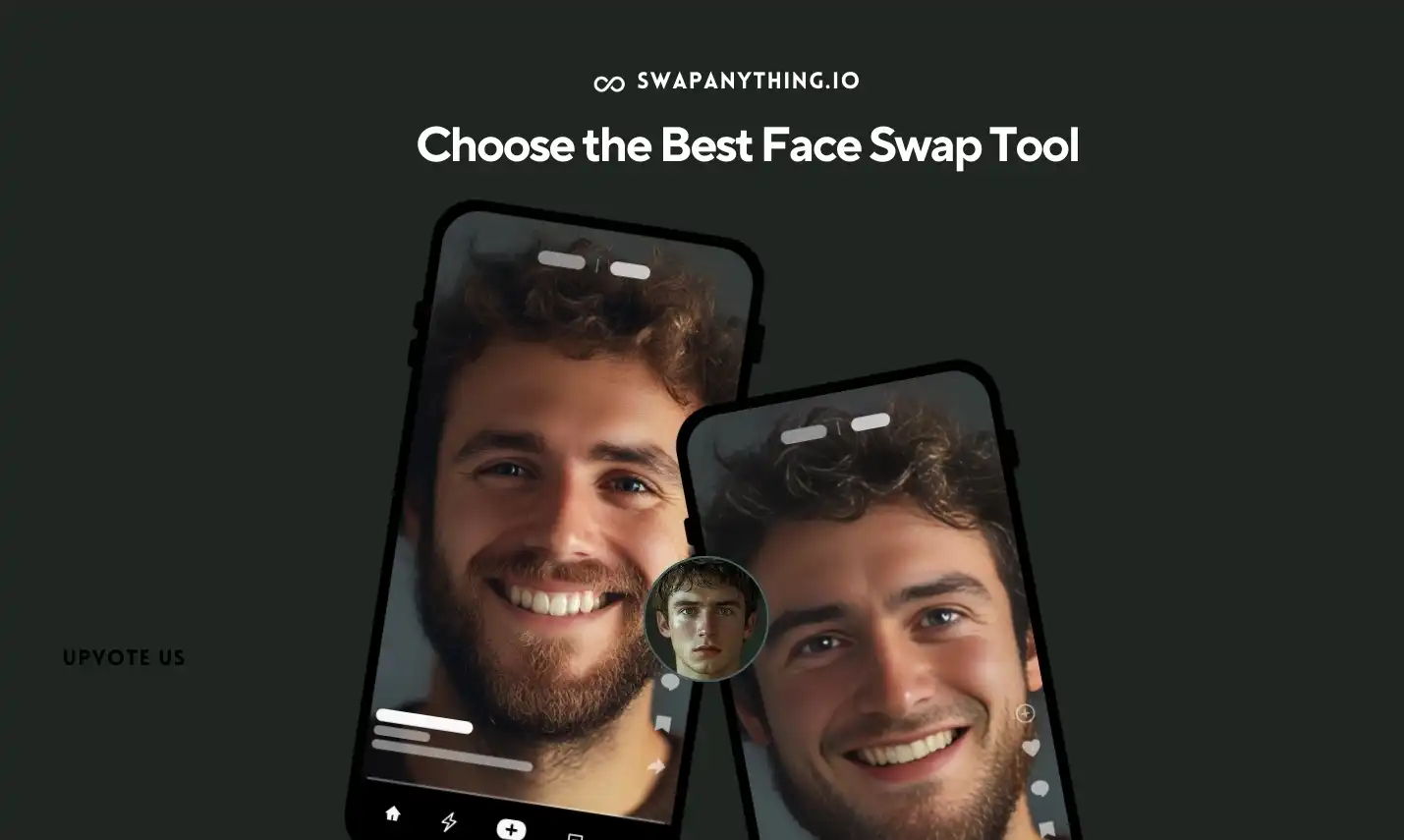 Step one chooese best face swap tool swapanything.io